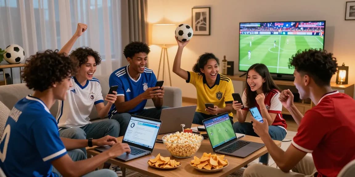 Gacor 25 fans engaging in live betting during Piala Dunia 2026, showcasing excitement and community.