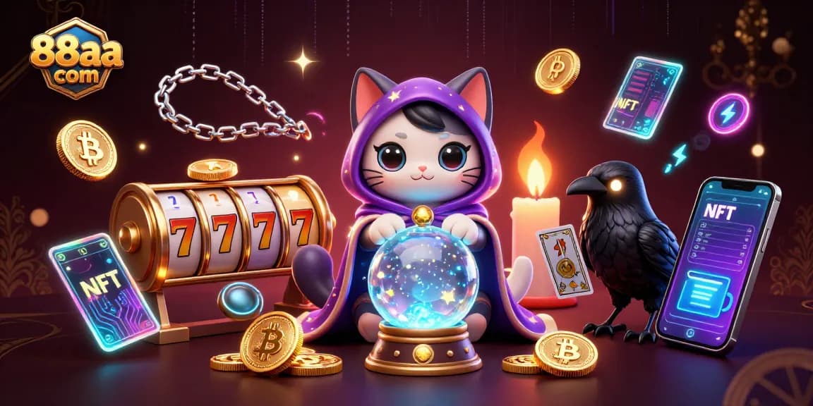 Experience thrilling games at 88aa com with vibrant slot reels and animated characters.