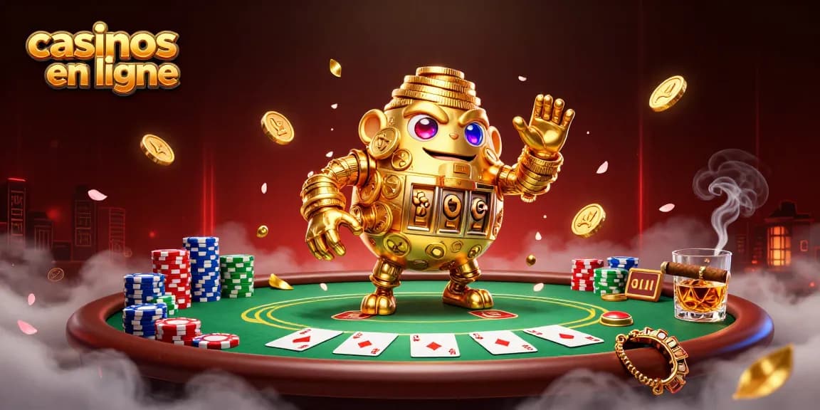 Les meilleurs casinos en ligne offrent des jeux captivants et des expériences immersives avec ce golem d'or, le tout dans une ambiance de poker.