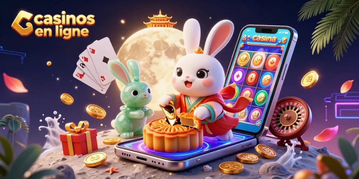 Jouez dans des casinos en ligne tout en bénéficiant d'or et de jetons révélés par le lapin lunaire.