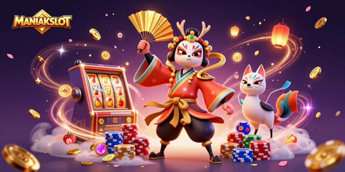 Spin the reels with MANIAKSLOT and enjoy a vibrant casino adventure full of luck and excitement.