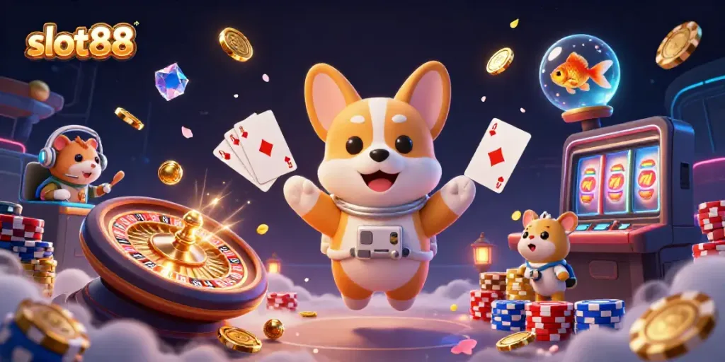 Kalahkan slot88 dengan grafis menakjubkan, simbol berkilau, dan aksi di ruang kasino