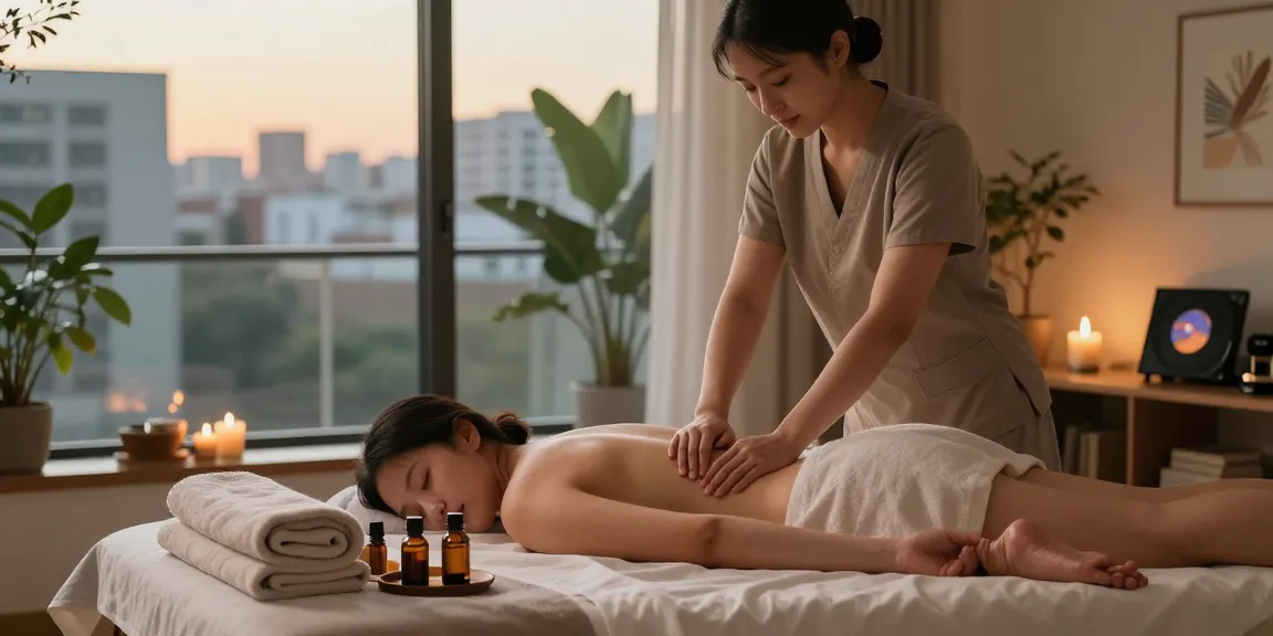 Experience 마포출장안마 in a calming environment with a professional massage therapist and soothing ambiance.