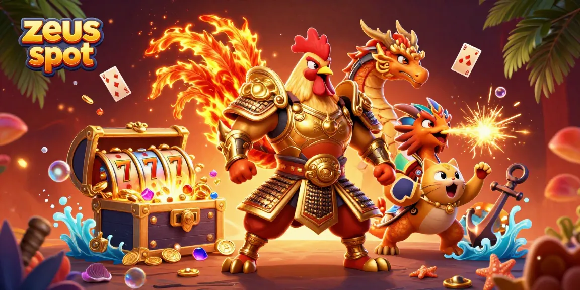 Gali jackpot besar di zeus slot dengan ilustrasi menawan yang penuh warna dan keberuntungan.