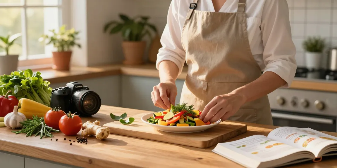 เว็บสล็อต แท้ 100 เปอร์เซ็นต์ inspiring healthy cooking in a warm kitchen filled with fresh ingredients