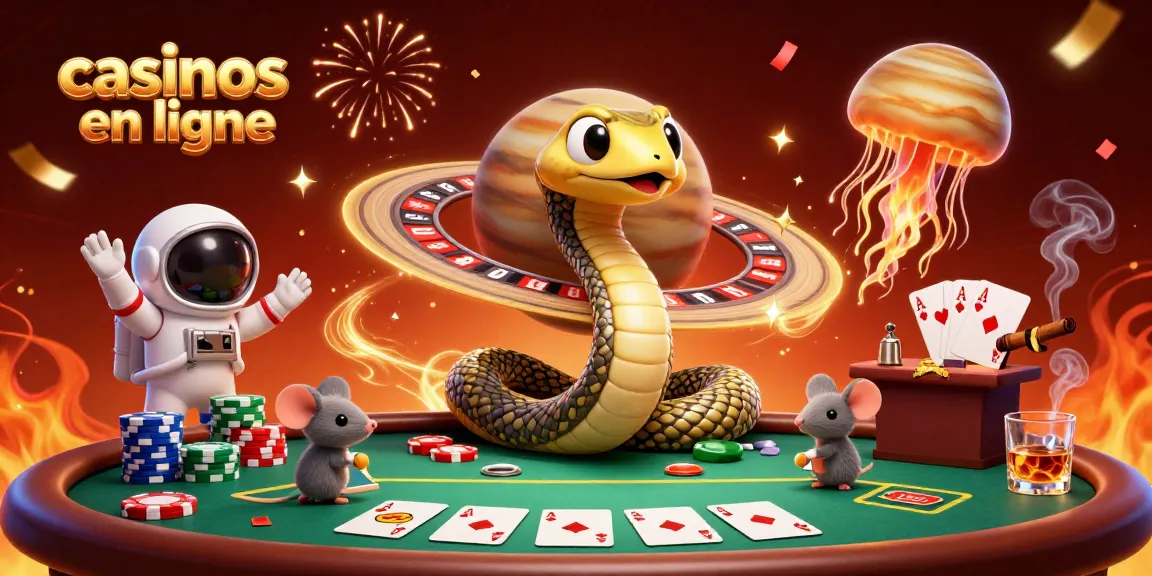 Jouez dans les casinos en ligne avec des astronautes et une ambiance festive cosmique.