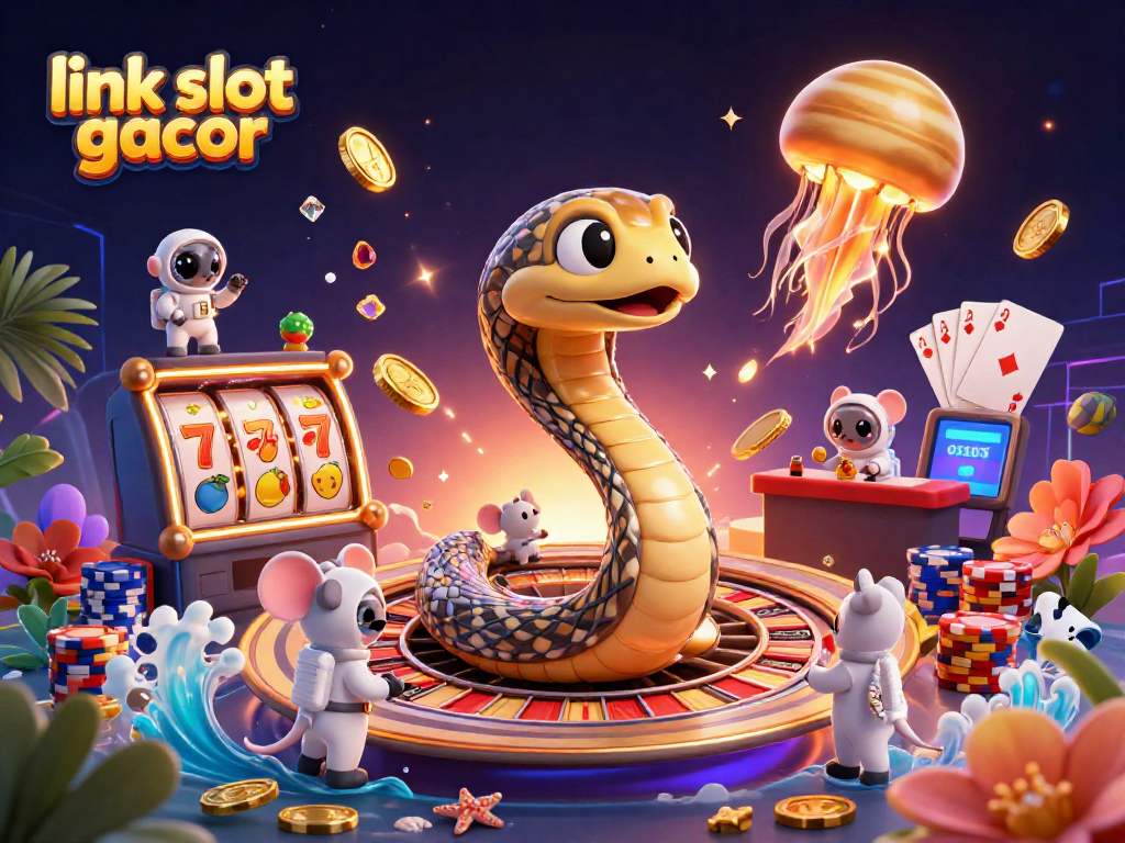 Engage with link slot gacor and experience thrilling slot adventures in a vibrant cosmic setting.