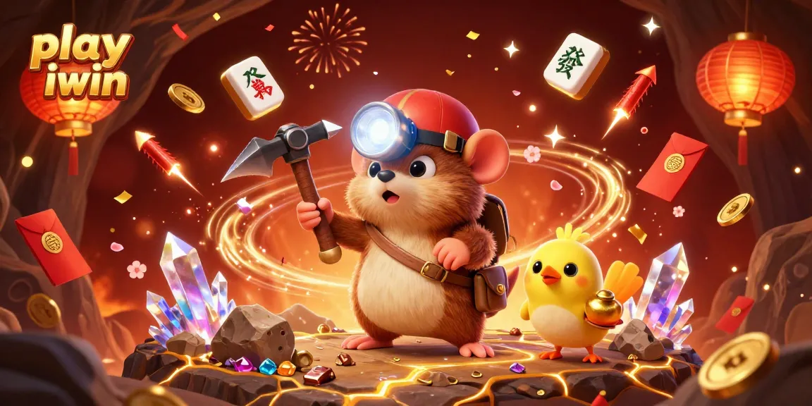 Play iwin thrilling casino games with treasures and gems in an enchanting 3D scene.