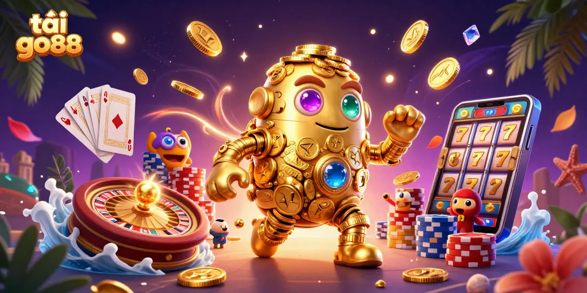 Experience exciting gameplay and bonuses with tải go88 in a vibrant casino scene.